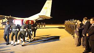 Şehit Mustafa Özdemir Samsun'a getirildi