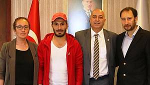 Türk müziği birincisinden ziyaret