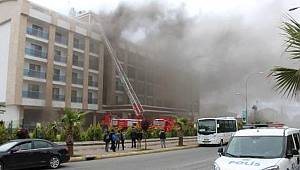 Ünye’de otel yangını