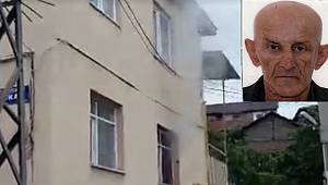 Yaşlı adam alevlerden kurtulamadı