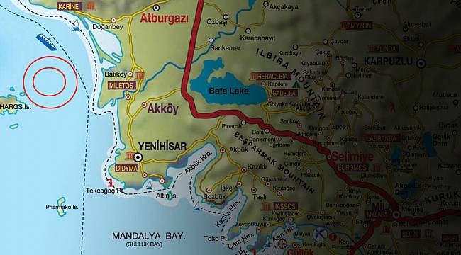 Ege'de peş peşe deprem