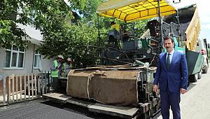 İlkadım'da asfalt çalışmaları 