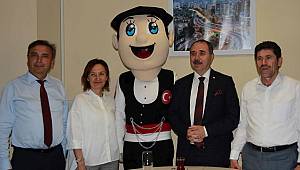 Olimpiyat Maskotu Çakır, Samulaş'ı ziyaret etti