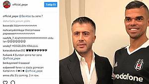 Pepe, Beşiktaş formasını giydi