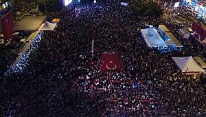 Samsun'da 15 Temmuz nöbeti