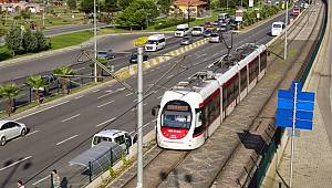 Samsun'da tramvay o gün ücretsiz 
