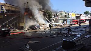 Sanayide işyerinde patlama