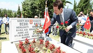 Şehit ailesi yalnız bırakılmadı 