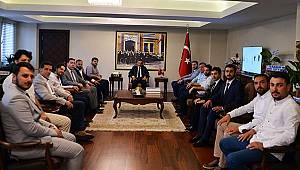 TÜGVA'dan Vali Kaymak'a hayırlı olsun ziyareti 