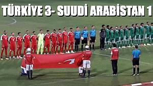 Türkiye, Suudi Arabistan'ı farklı yendi 