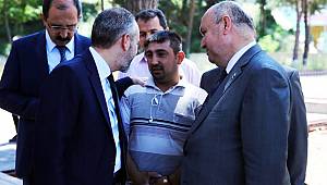 Yağız bebeğe Bakan Kılıç, sahip çıktı