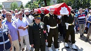 Bafralı şehide son görev