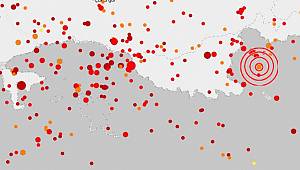 Bodrum'u deprem beşik gibi sallıyor 