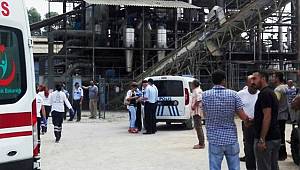 Fabrikada patlama 1 işçi öldü