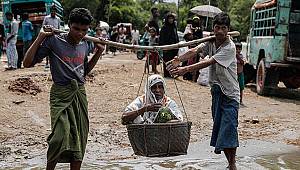Annelerini sepet içinde ölümden kurtadılar