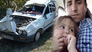 Bafra’daki trafik kazasında ölen minik Nisa yürekleri dağladı 