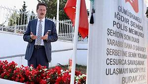 Başkan Tok, şehitleri unutmadı