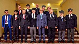 Başkan Yılmaz'a, konklarını ağırladı