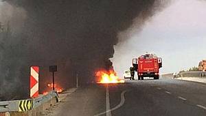 Bursa’da yanan otomobilde 2 kişi öldü