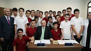 Cumhurbaşkanı Erdoğan, eğitim sisteminin ortak amacına dikkat çekti ı 