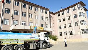 Tekkeköy'de okullar tertemiz 