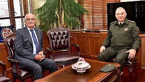 Albay Üstün'den, Yılmaz'a ziyaret