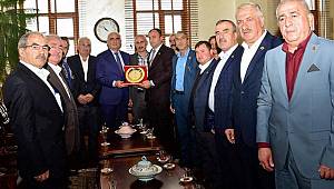 Muhtarlardan ziyaret