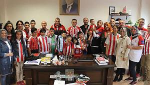 Samsunsporlu ailelerden Samulaş'a teşekkür