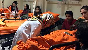 Samsun'da öğrenciler yemekten zehirlendi 