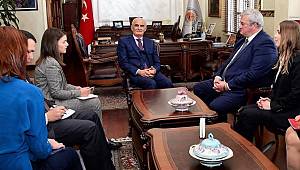 Ukrayna Büyükelçisi Samsun'da 