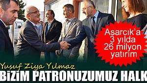 Yılmaz, 'Halk bizim patronumuzdur'