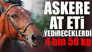 Askere at eti satılmış