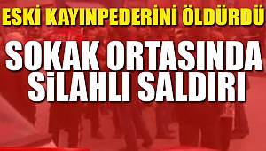 Eski damat kayınpederini yol ortasında öldürdü