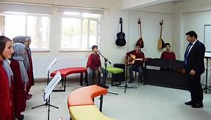 Kurt, öğrenciler buluştu