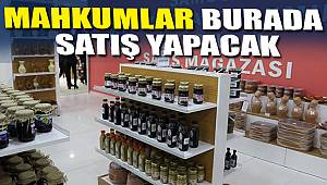 Mahkumlar için mağaza açıldı 