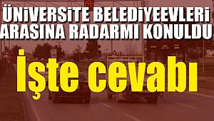 Samsun'da o kavşaklarda radar uygulaması