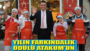 Yılın farkındalık ödülü Atakum'un 