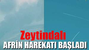 Afrin Zeytin Dalı harekatı başladı