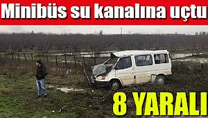 Çarşamba'da kaza 8 yaralı 