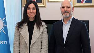 Karaaslan, yeni il başkanını kutladı 