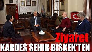 Kardeş şehir Bişkek'ten misafir 