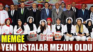 MEMGE'den yeni ustalar mezun oldu 