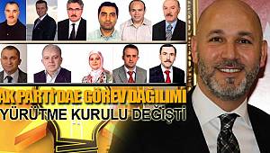 Samsun AK parti il yönetiminde değişiklik 