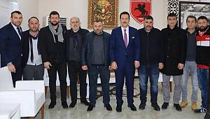 Taraftarlardan Başkan Tok'a ziyaret 