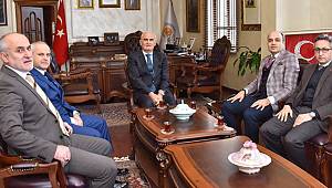 Yılmaz'a sağlık müdüründen ziyaret 