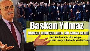 Yılmaz'dan Gülsan Sanayi Sitesi mesajı