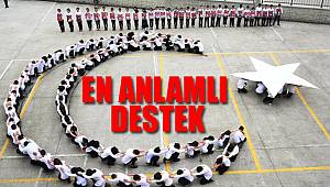 Afrin şehitlerine ve Mehmetçiğe anlamlı destek