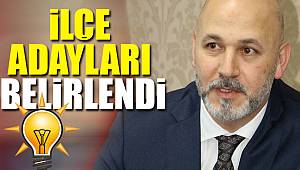 AK Parti’de ilçe başkanları belirleniyor 