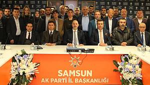 Atakum teşkilatından ziyaret 