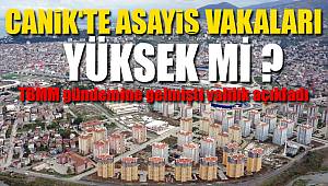 Canik'de asayiş vakaları endişe verici mi?